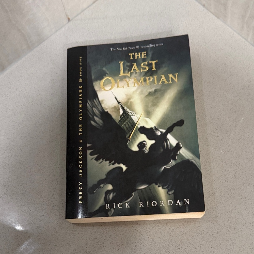 Scholastic Book with Blue and Black Cover